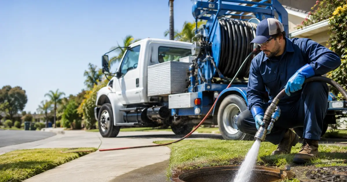 Hydro jet sewer cleaning Brandeis