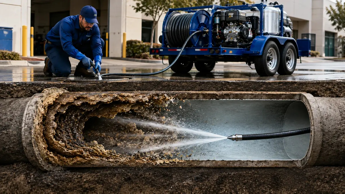 Sewer Pipe Descaling in Brandeis